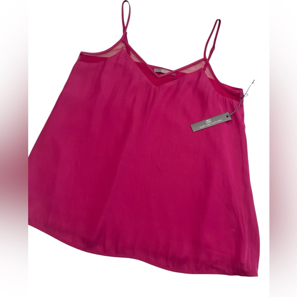NWT Tart Collections Bright Pink Cami Tank Size XS - Picture 7 of 10
